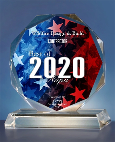 2020 Best of NAPA Award-Contractor-Wildfire Design & Build